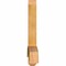 Ekena Millwork Bellingham Rough Sawn Timber Gable Bracket, Western Red Cedar, 48"W x 30"H x 4"D x 4"F, 15/12 Pitch GBW048X30X0404BEL00RWR - alternate 4